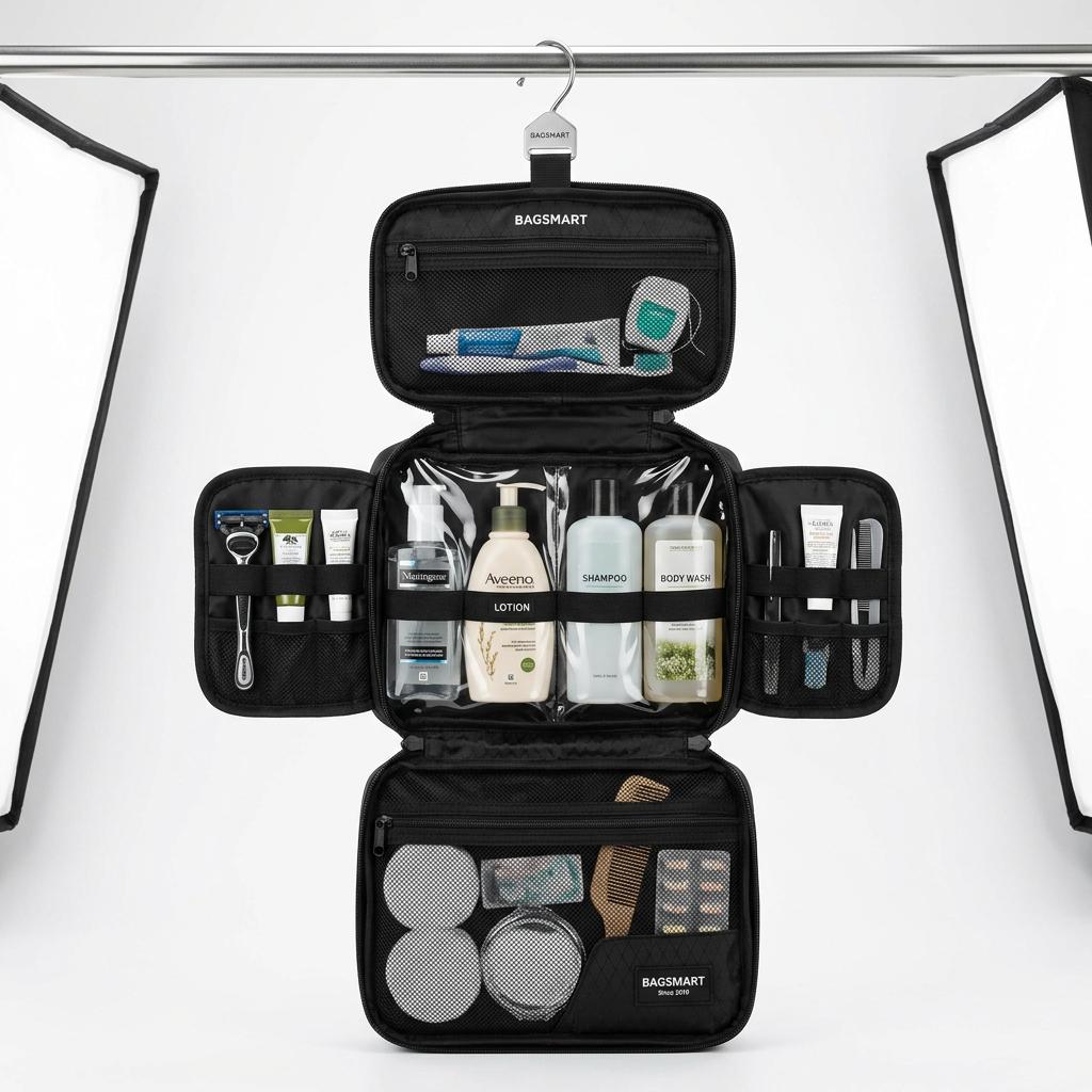 BAGSMART Hanging Toiletry Bag