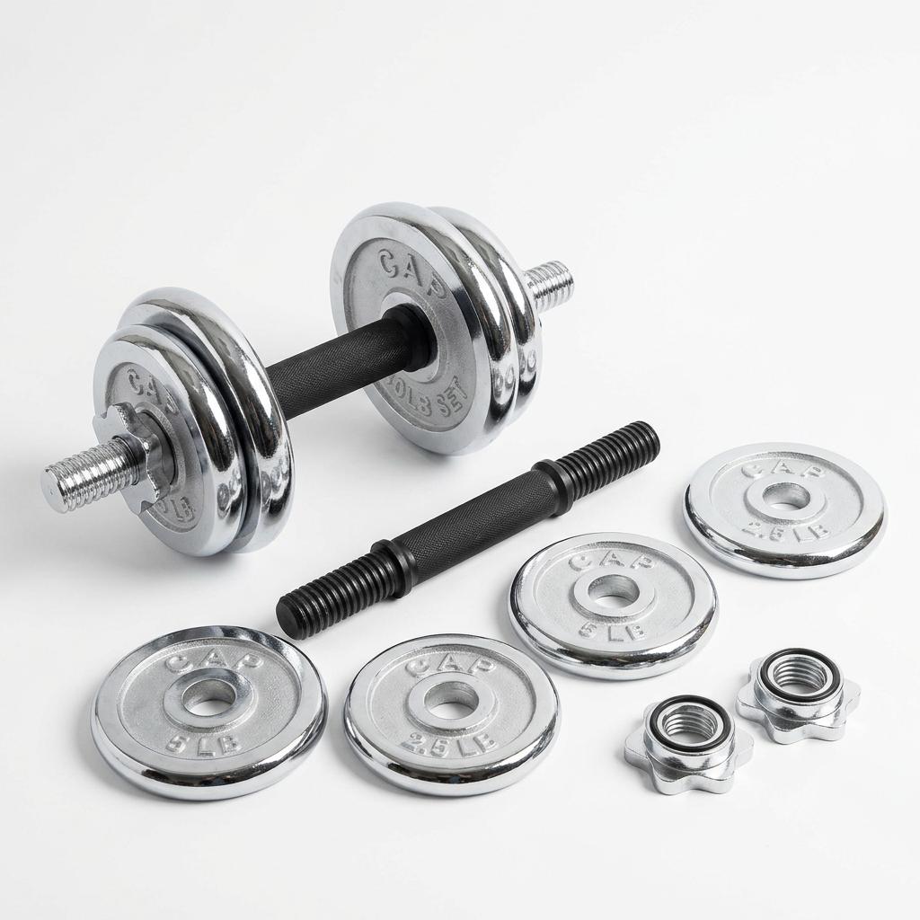 CAP Barbell 40-Pound Adjustable Dumbbell Set