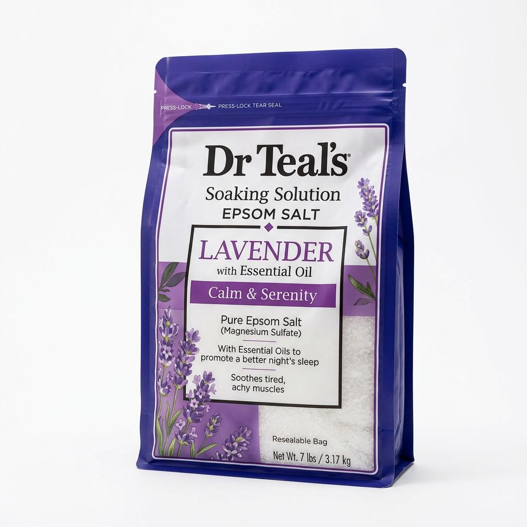 Dr Teal's Epsom Salt Soaking Solution (Lavender)