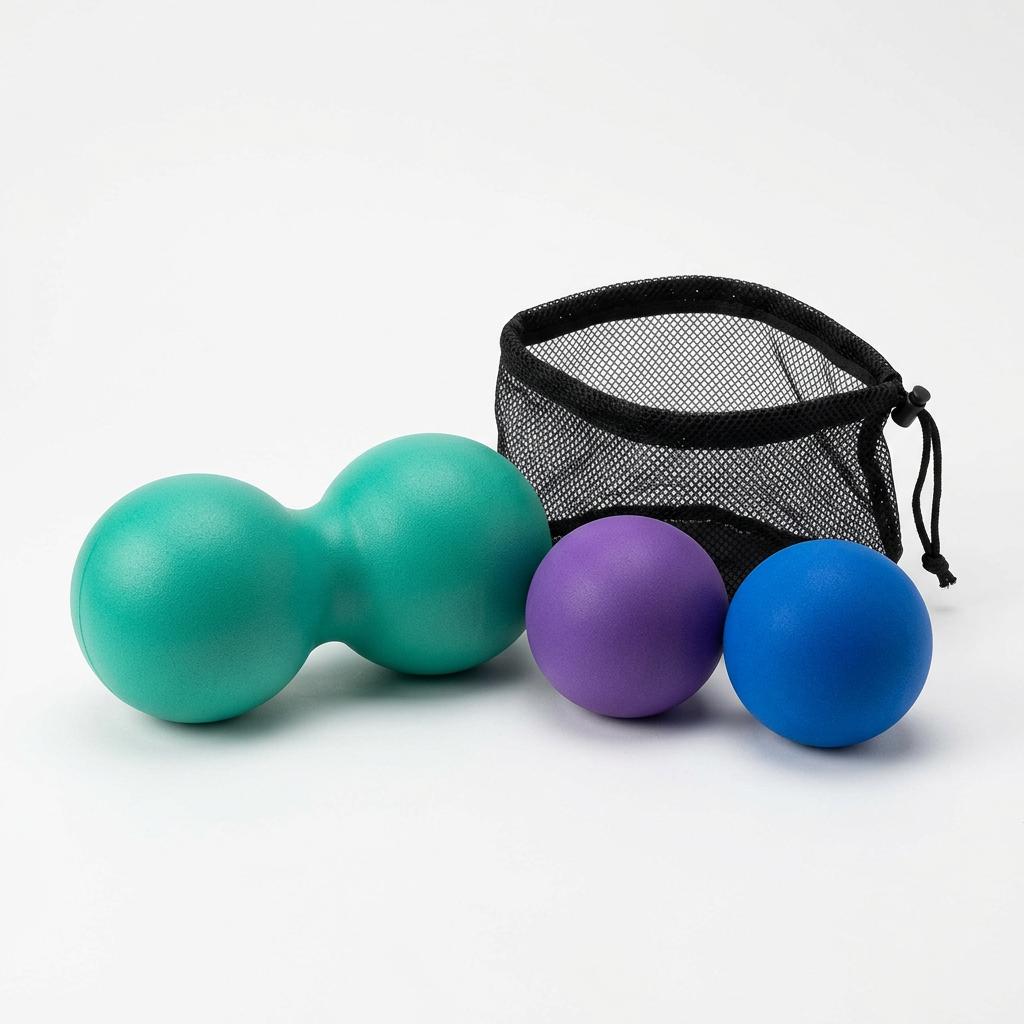 Kieba Peanut Massage Ball with Carry Bag
