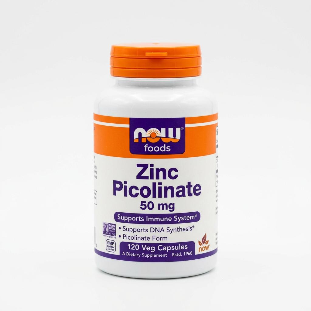 NOW Foods Zinc Picolinate 50mg